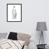 Sappho Framed poster