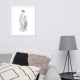 Sappho Framed poster