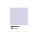 Lavender Menace Sticker