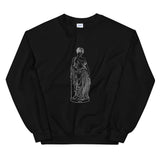 Sappho Sweatshirt (White Illustration)