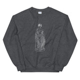 Sappho Sweatshirt (White Illustration)