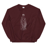 Sappho Sweatshirt (White Illustration)