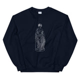 Sappho Sweatshirt (White Illustration)